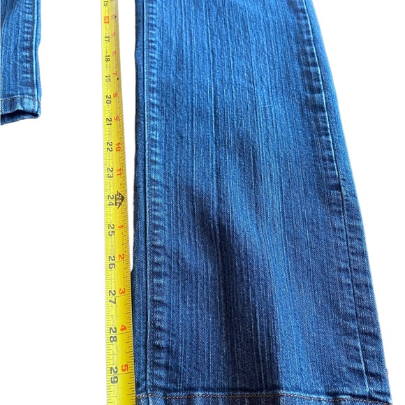 Ann Taylor Modern Straight Blue Denim Jeans - Picture 12 of 12